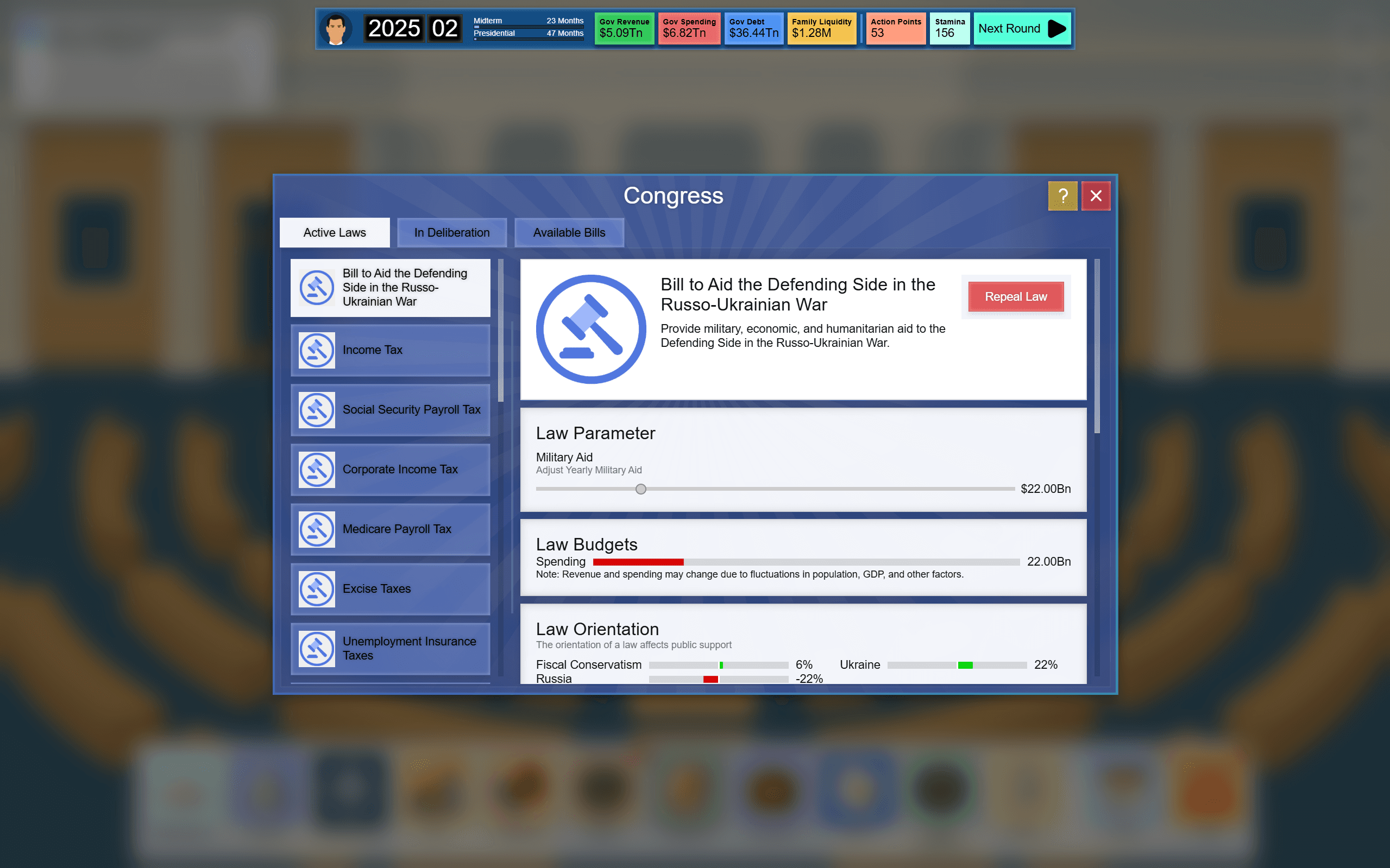 Electoral Empire screenshot 2