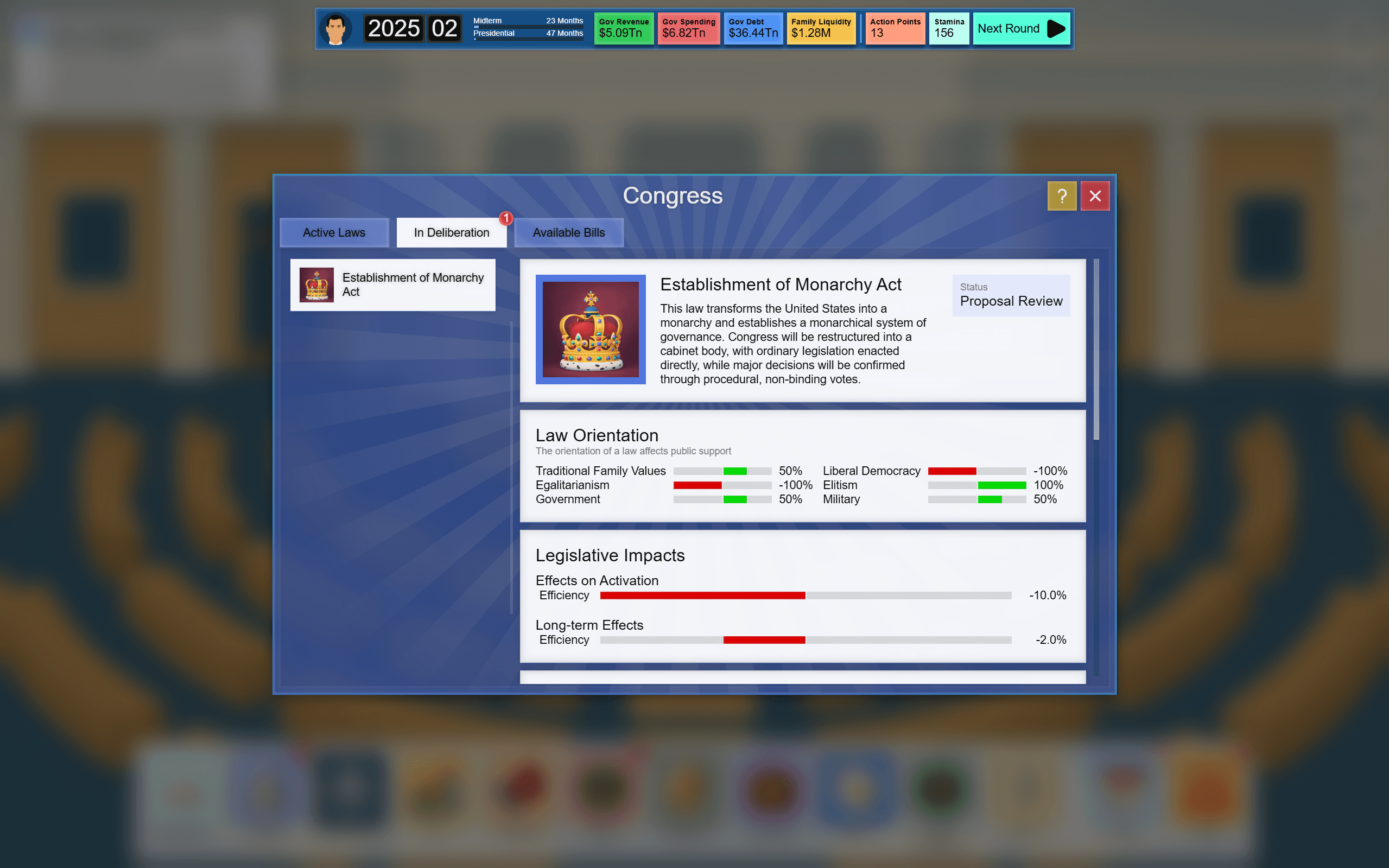 Electoral Empire screenshot 3